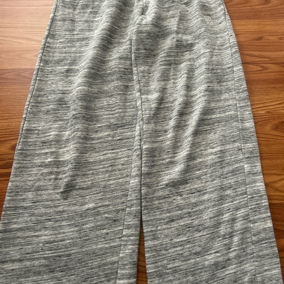 Victoria secret pink marled gray wide leg sweatpants size small - Picture 2 of 5